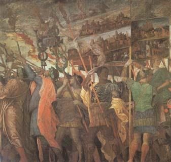 Andrea Mantegna The Triumphs of Caesar (mk25) oil painting image
